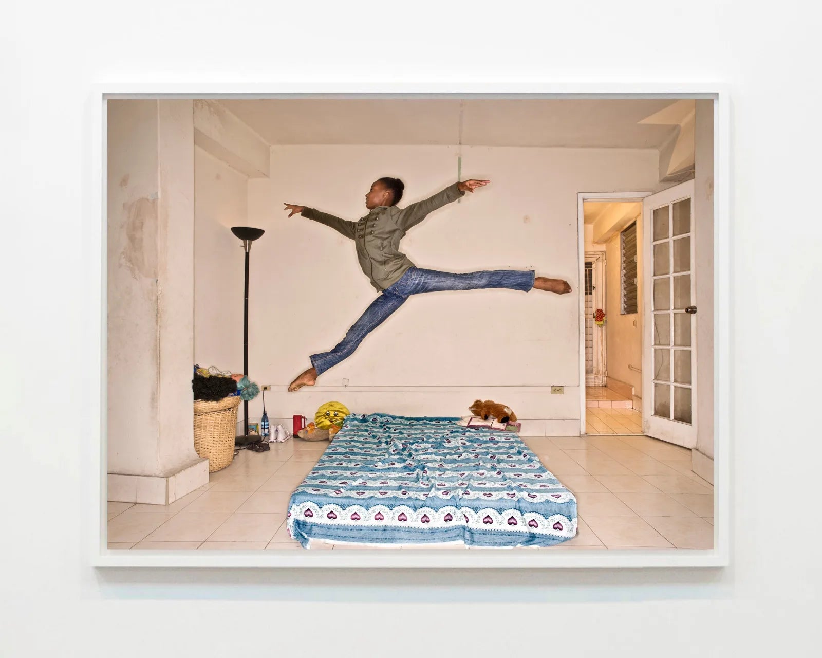 Cottage garden with sunflowers