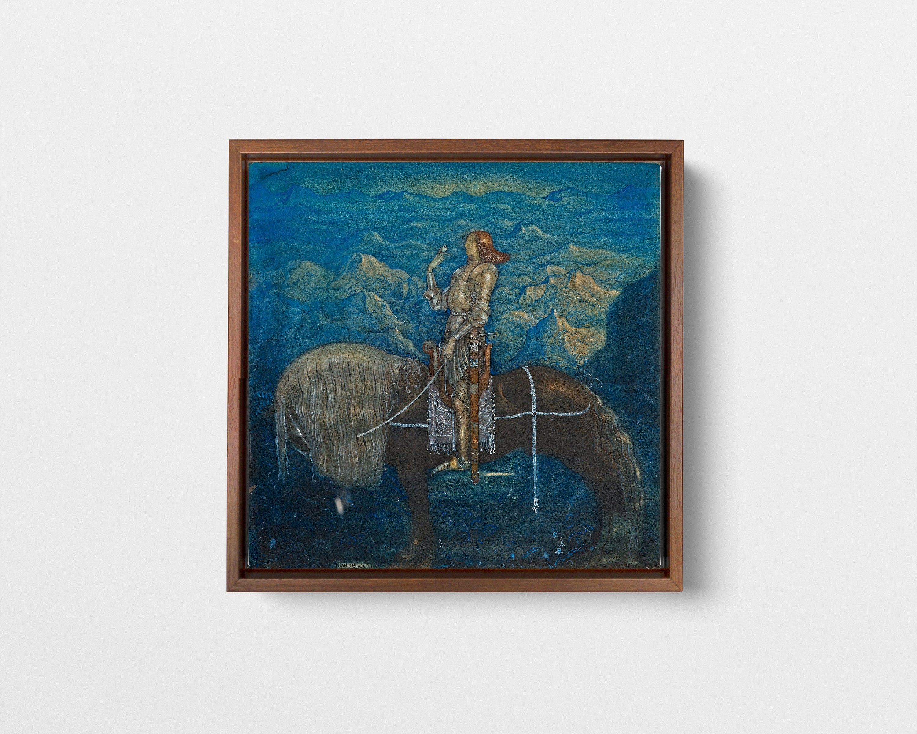 Cottage garden with sunflowers