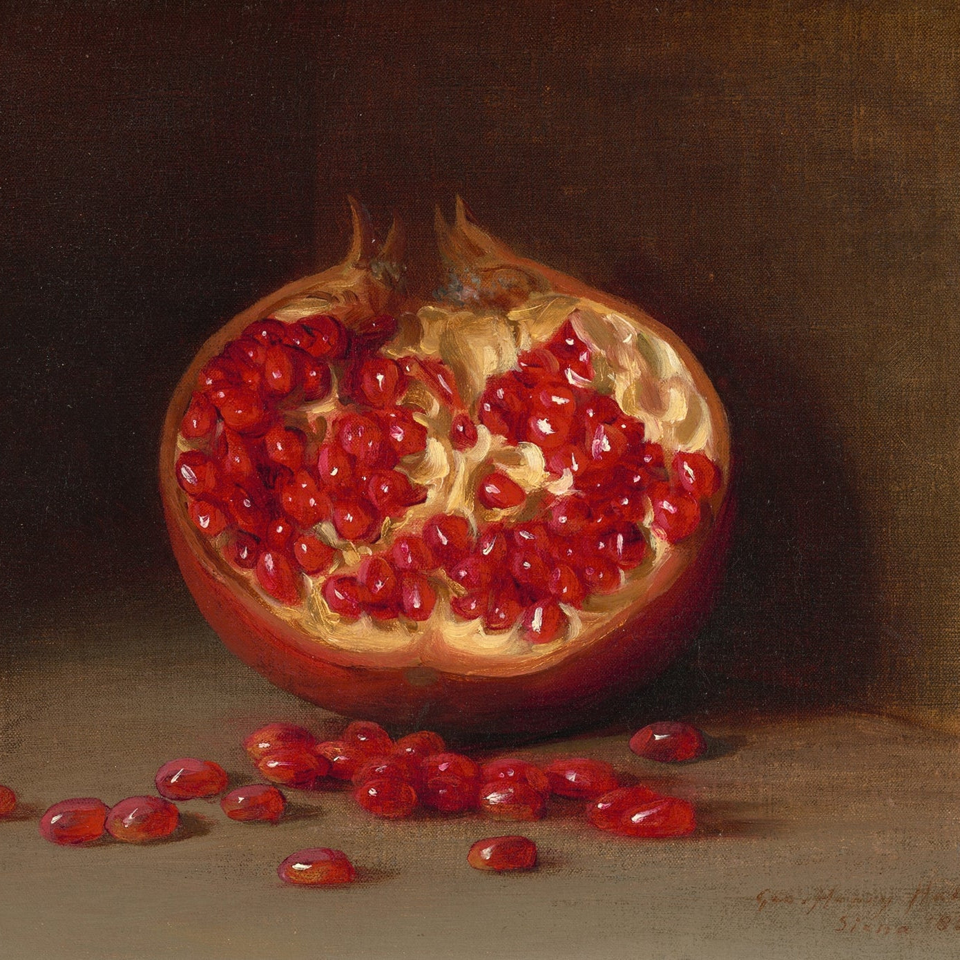 <i>A Pomegranate, Siena</i>