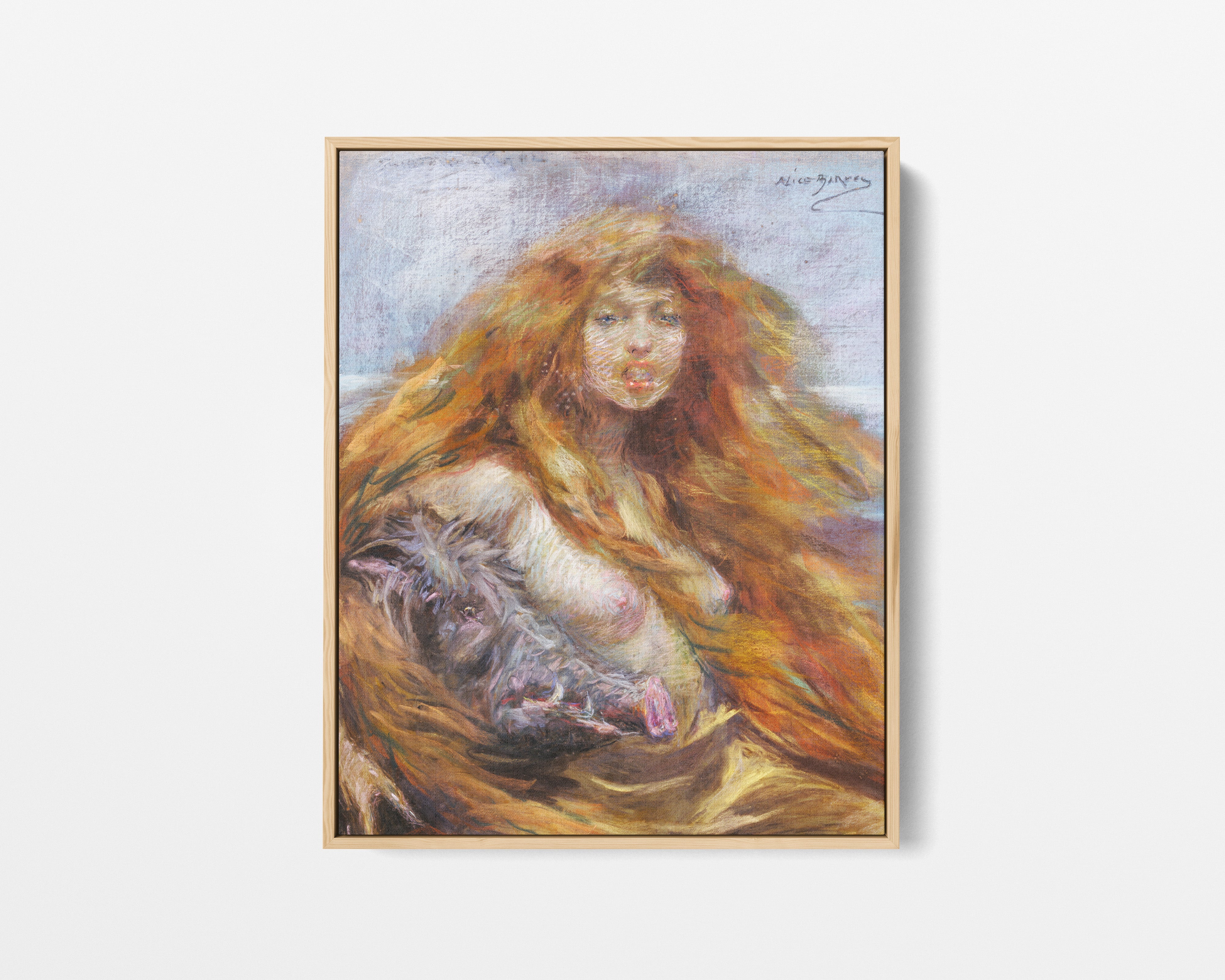 Cottage garden with sunflowers