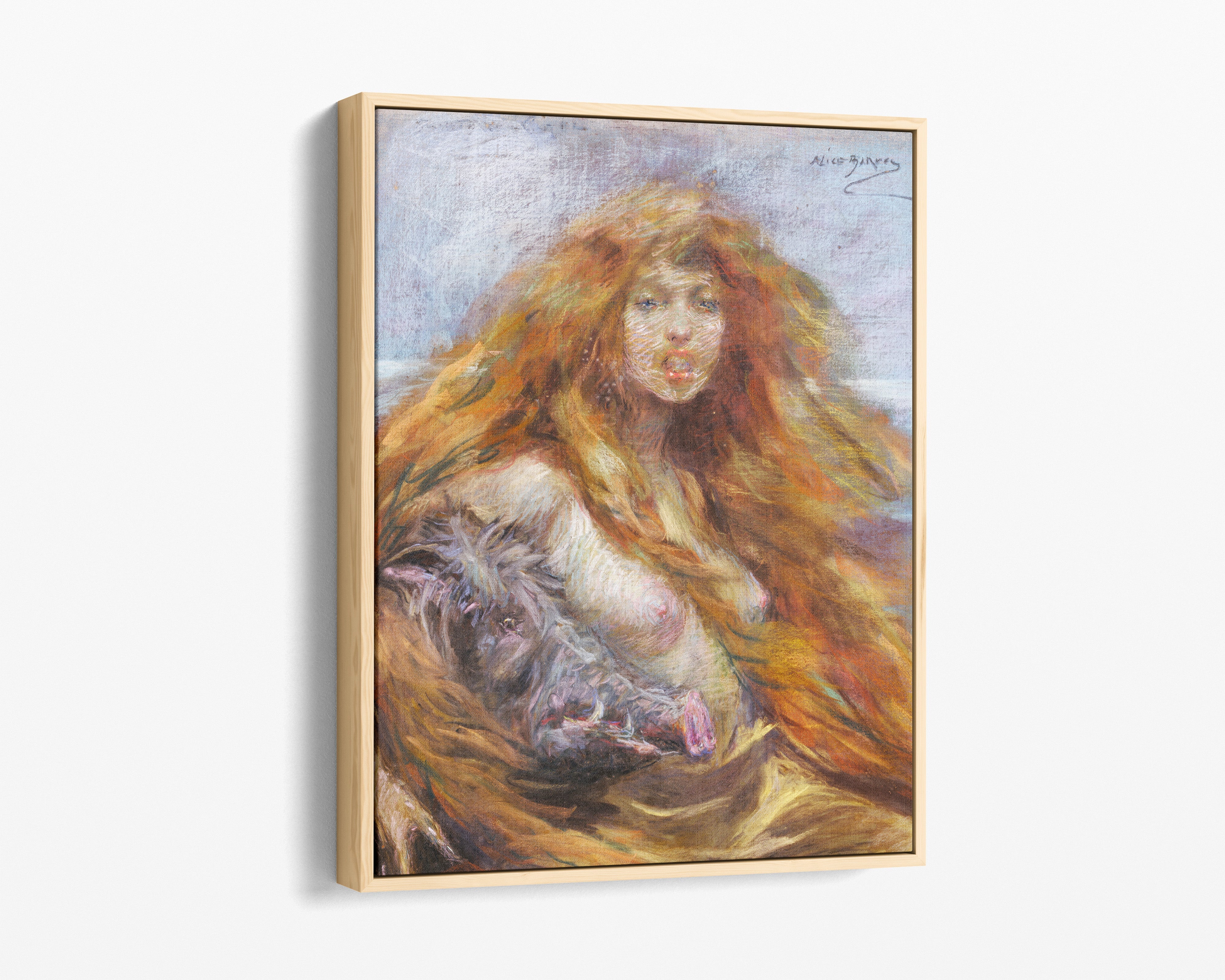 Cottage garden with sunflowers